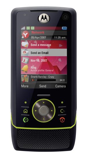 Motorola Z8 mobile phone, closed