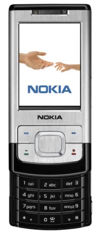 Nokia 6500 Slide mobile phone