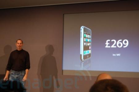 UK Apple iPhone price on O2