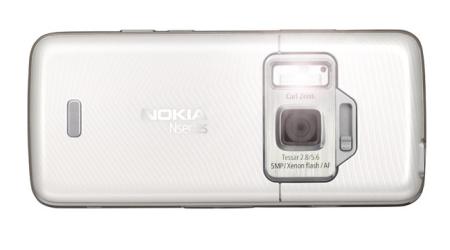 Nokia N82 mobile phone showing camera