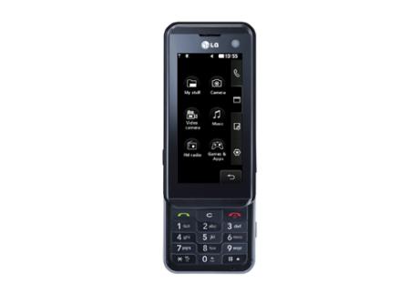 LG KF700 mobile phone with touchscreen