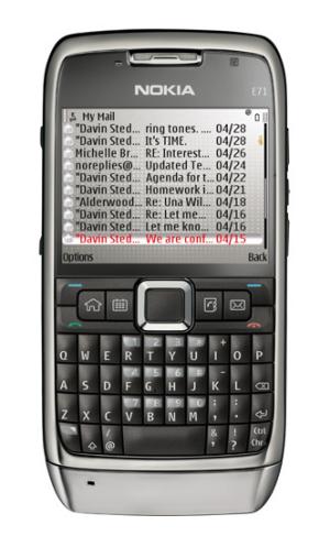 Nokia E71 smartphone