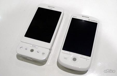 HTC Magic versus the T-Mobile G1