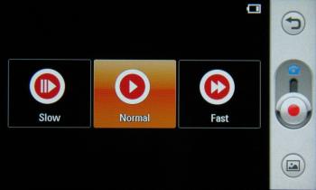 LG GD900 Crystal review showing video recorder