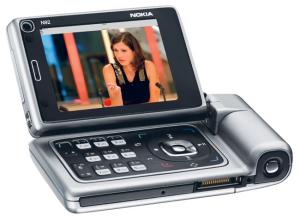 Nokia N92 mobile TV phone