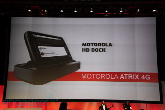 Motorola HDTV dock
