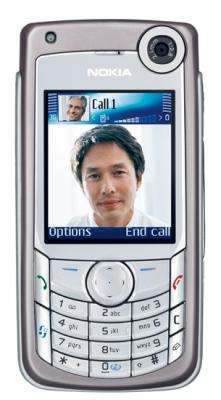 Nokia 6680 mobile phone smartphone now capable of viewing Mobile TV